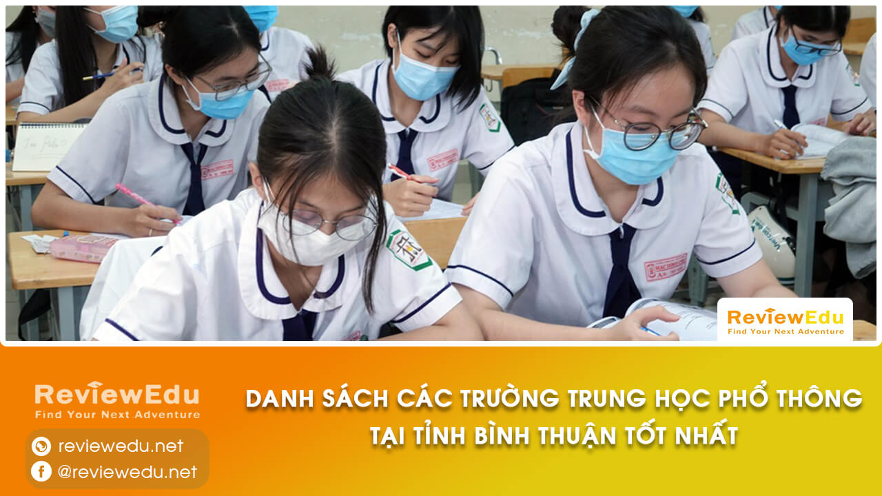 Danh sách top trường THPT tỉnh Bình Thuận