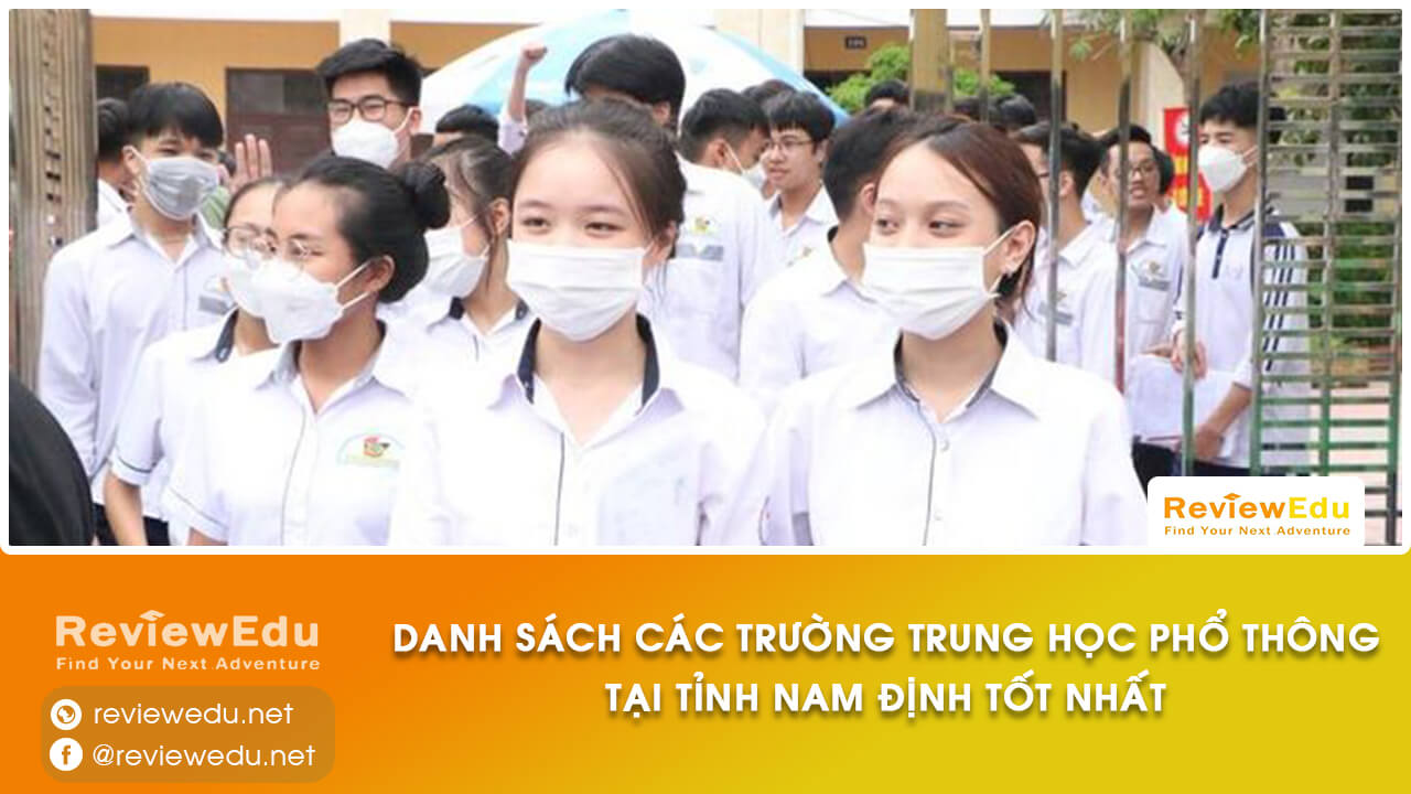 Danh sách top trường THPT tỉnh Nam Định