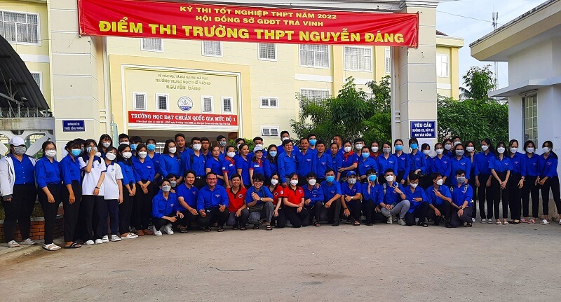 Đoàn viên trường THPT Nguyễn Đáng