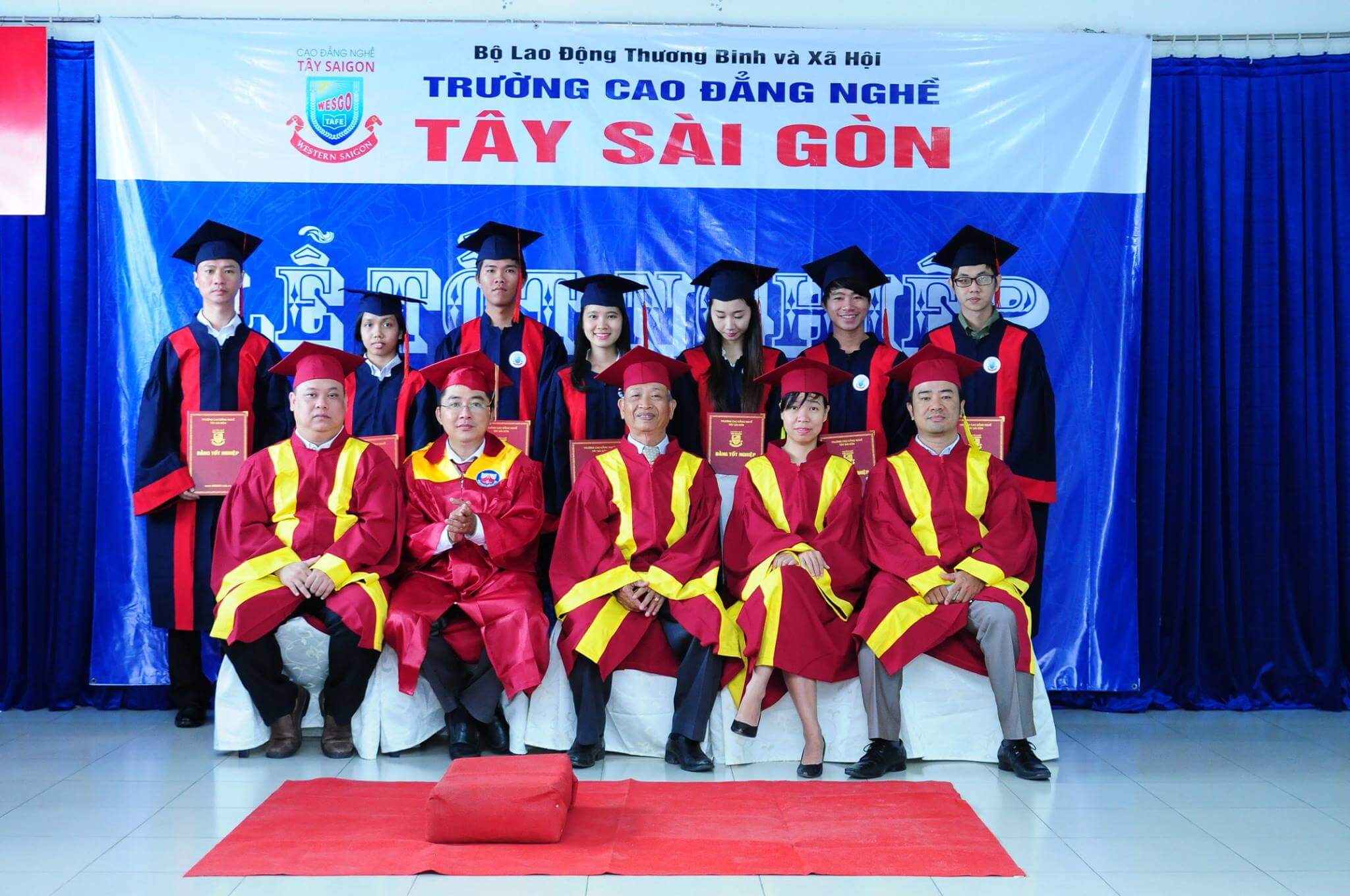 lễ tốt nghiệp Cao đẳng nghề Tây Sài Gòn