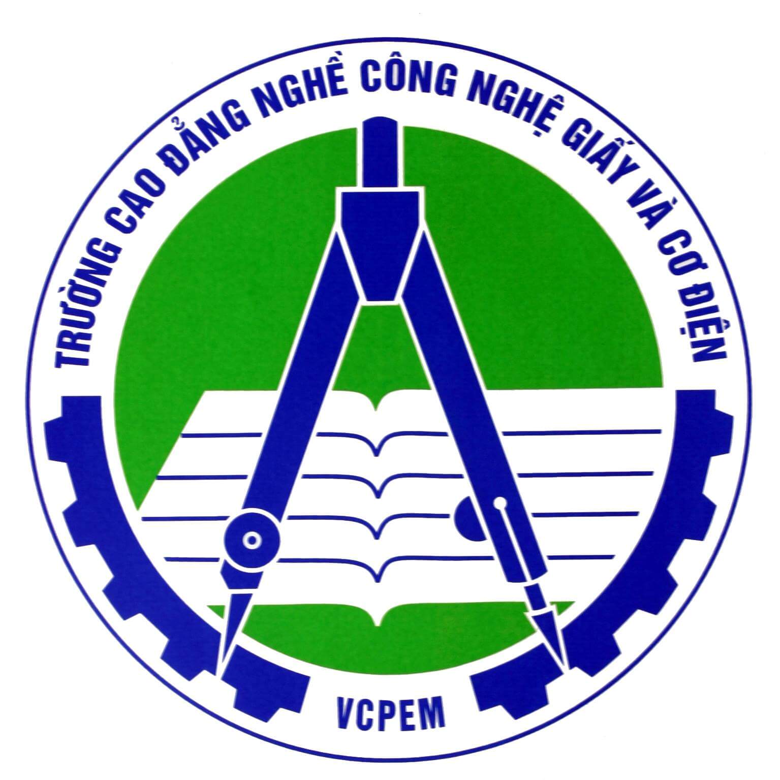 logo trường Cao đẳng nghề Công nghệ giấy và Cơ điện