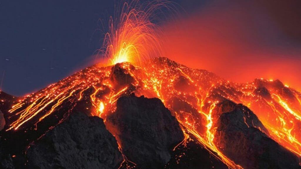 Định nghĩa về núi lửa