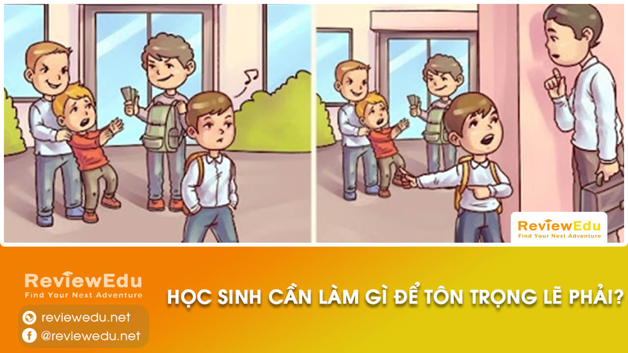 Học sinh cần làm gì để tôn trọng lẽ phải