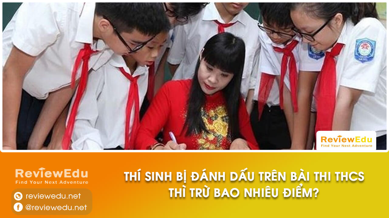 bị đánh dấu bài thi thcs trừ bao nhiêu điểm