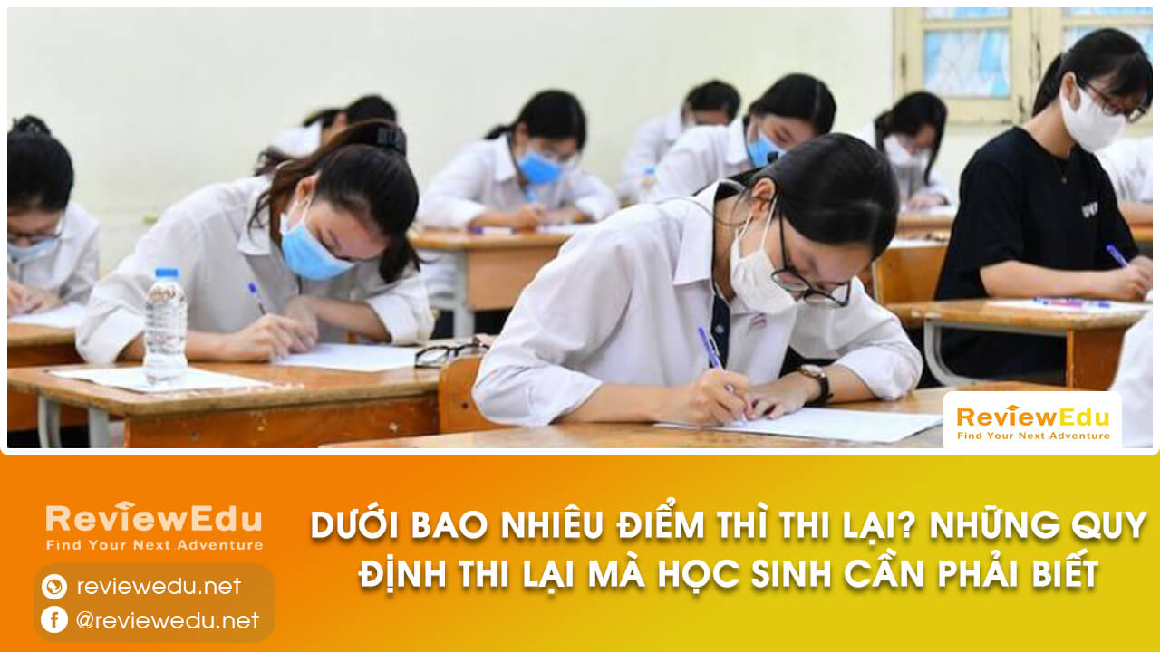 bao nhiêu điểm thì thi lại