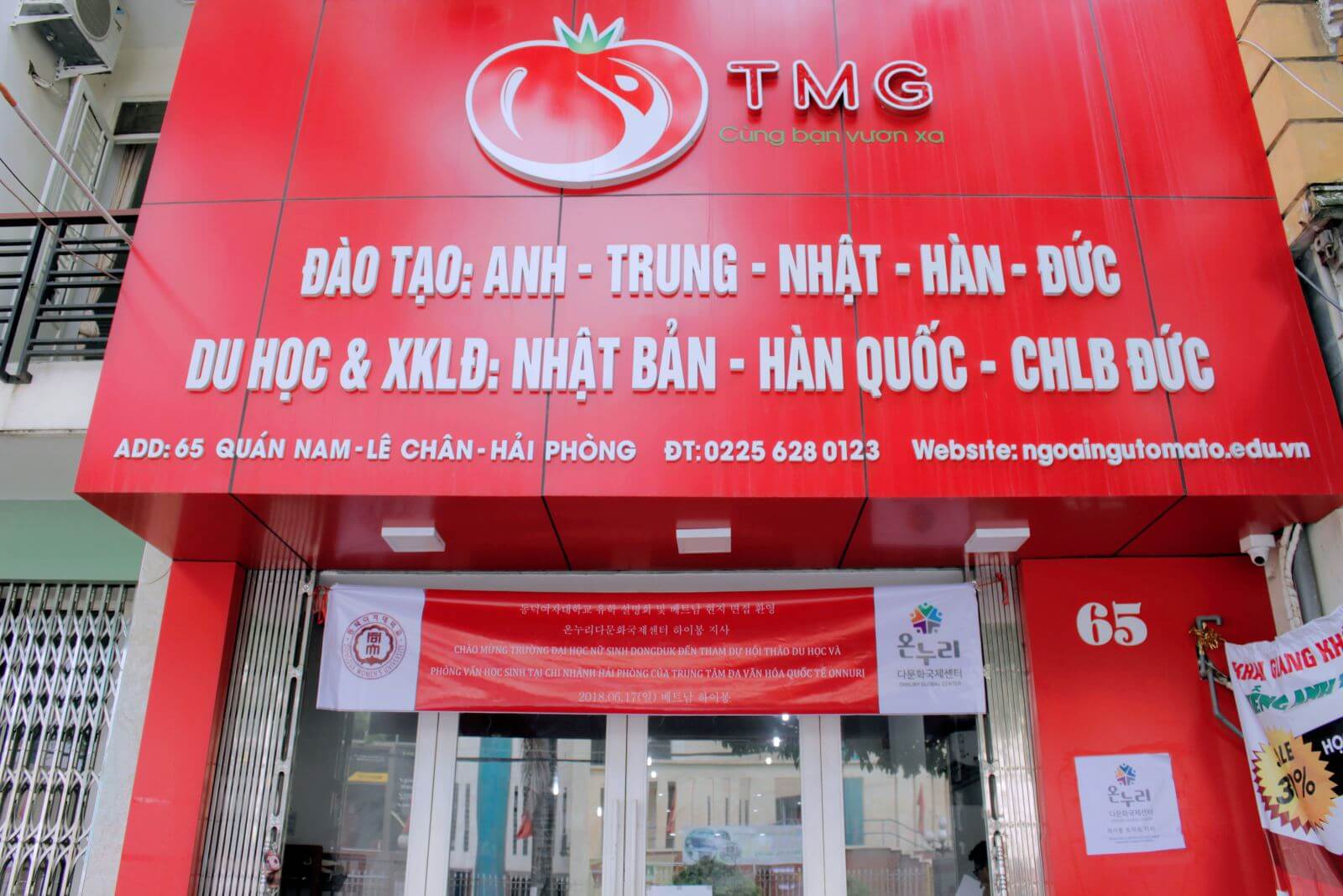 Ngoại ngữ Tomato Hải Phòng