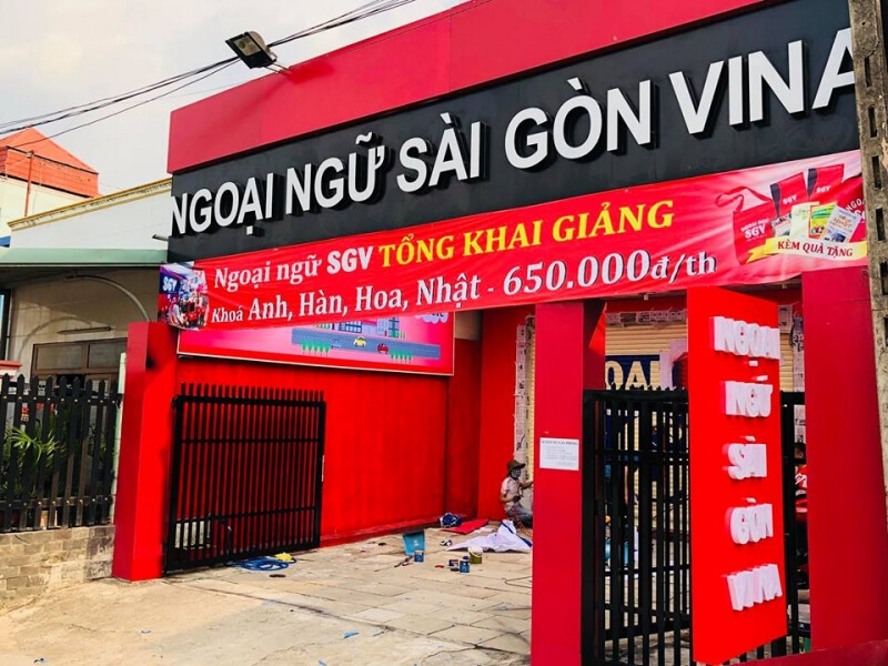 Trung tâm tiếng Anh Saigon Vina