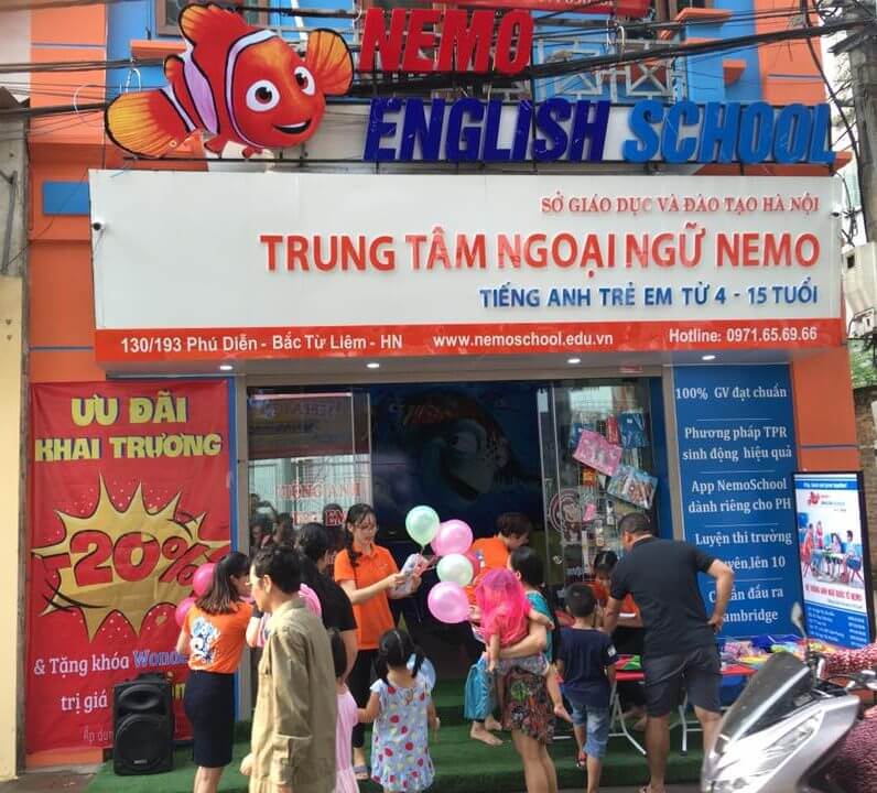 Trung Tâm Tiếng Anh Trẻ Em - Nemo English School