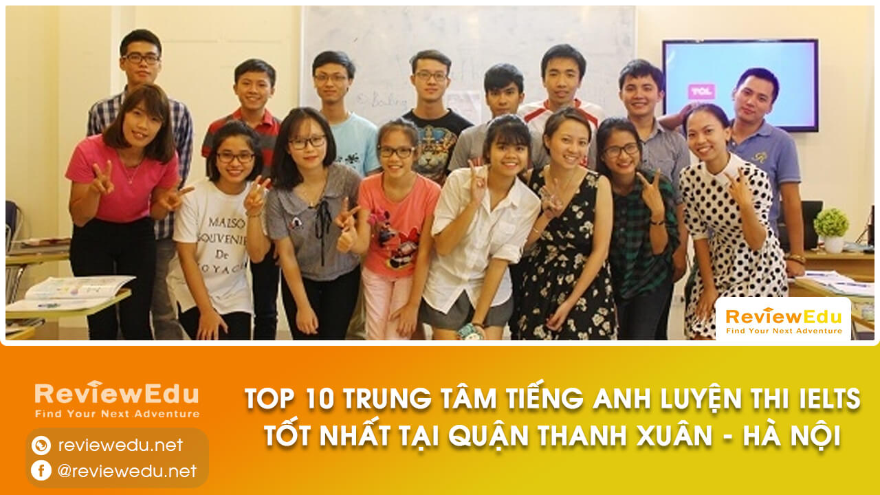trung tâm tiếng Anh luyện thi ielts quận Thanh Xuân