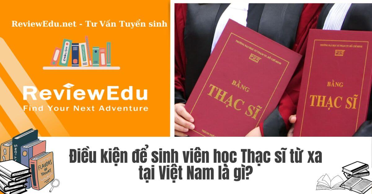 học thạc sĩ từ xa tại việt nam