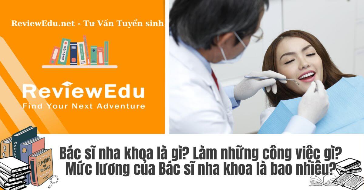 bác sĩ nha khoa