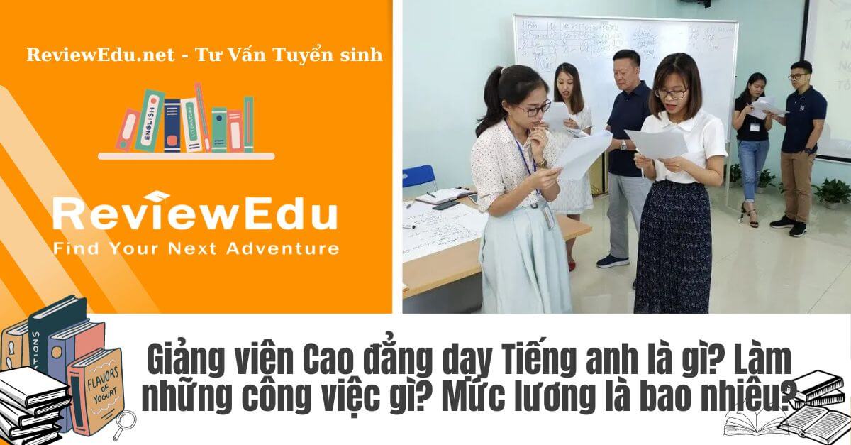 Giảng viên cao đẳng dạy tiếng Anh