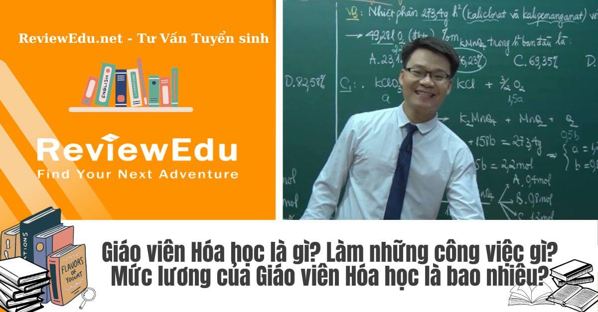 giáo viên hóa học