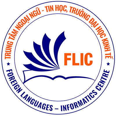 Logo của Trung tâm Ngoại ngữ Tin học Đại học Kinh tế Đà Nẵng