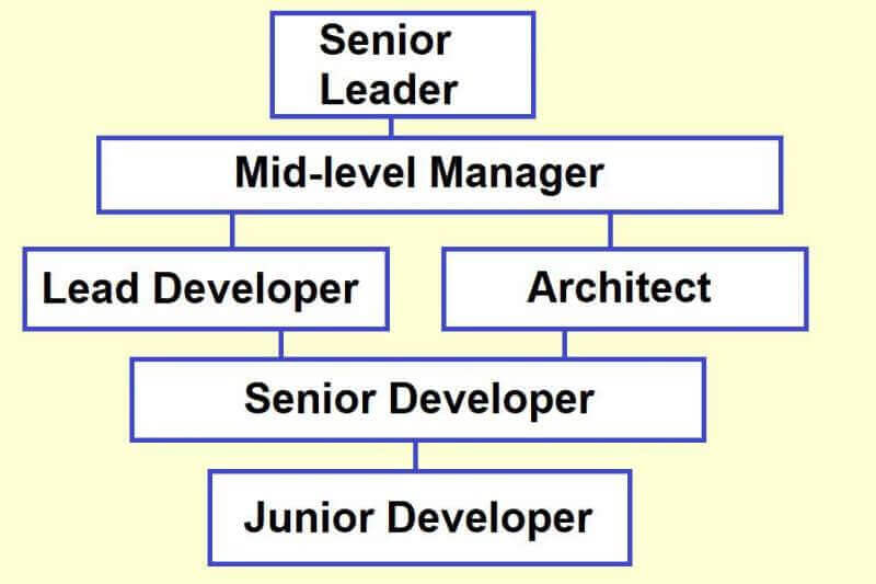 Lập trình viên gồm có những cấp bậc nào?