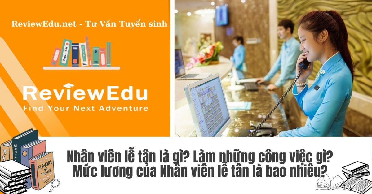 nhân viên lễ tân