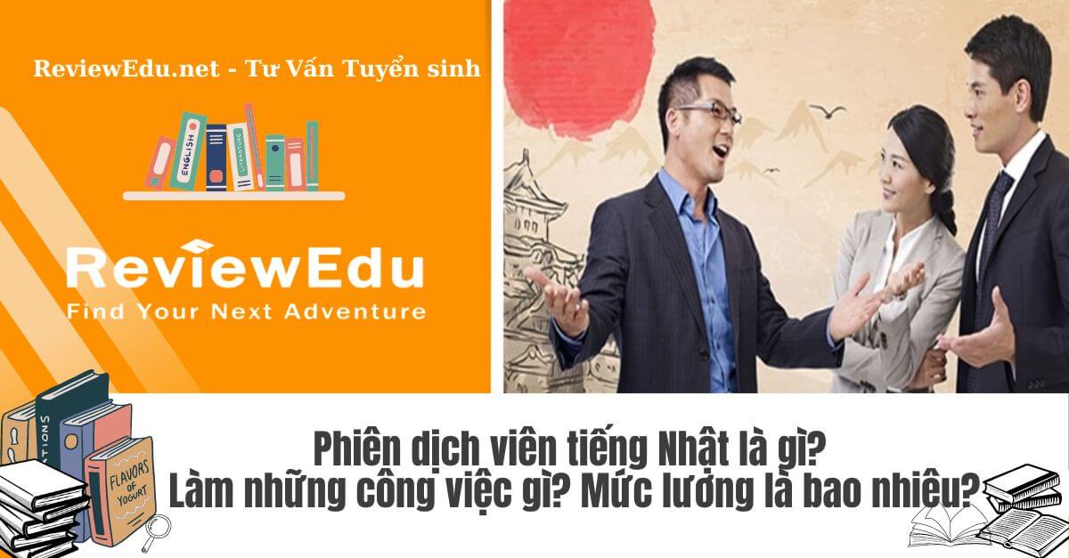 Phiên dịch viên tiếng Nhật