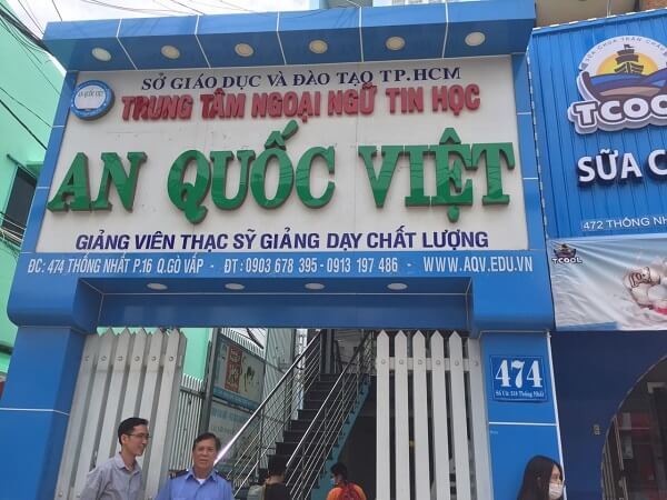 Trung tâm Ngoại ngữ Tin học An Quốc Việt