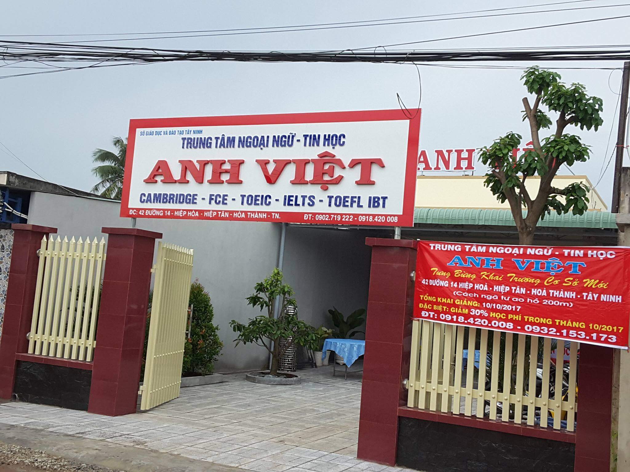 Trung tâm Ngoại ngữ Tin học Anh Việt