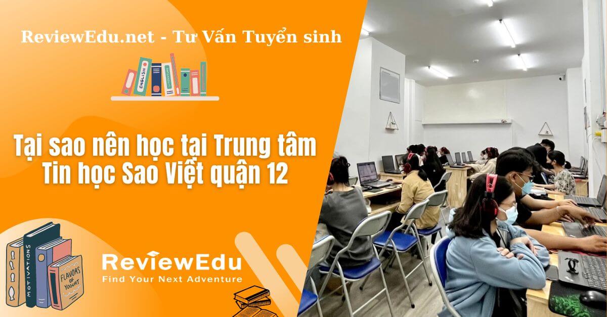 trung tâm tin học sao việt quận 12