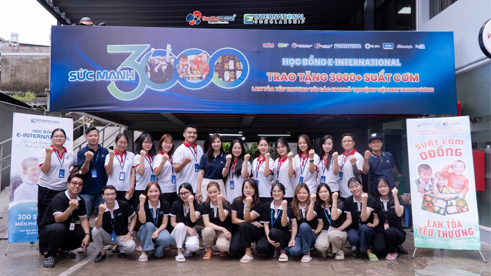 SunUni Academy sẽ đồng hành cùng ban tổ chức học bổng E-International trong các hoạt động thiện nguyện.