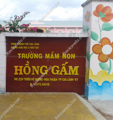 Trường Mầm Non Hồng Gấm