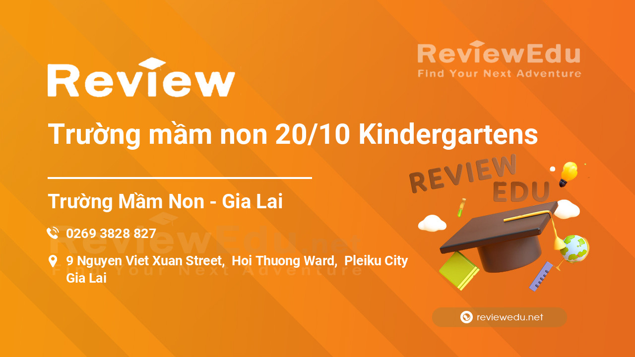 Review Trường mầm non 20/10 Kindergartens