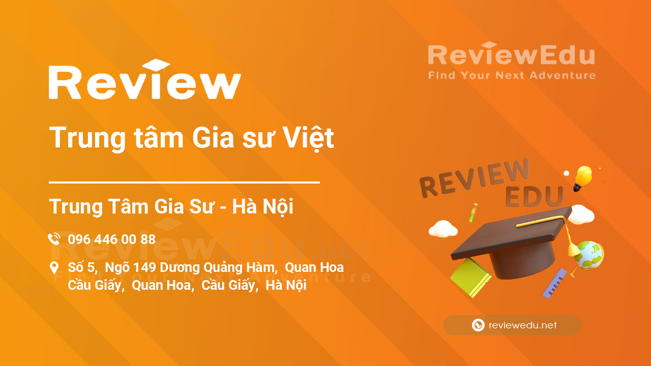 Review Trung tâm Gia sư Việt