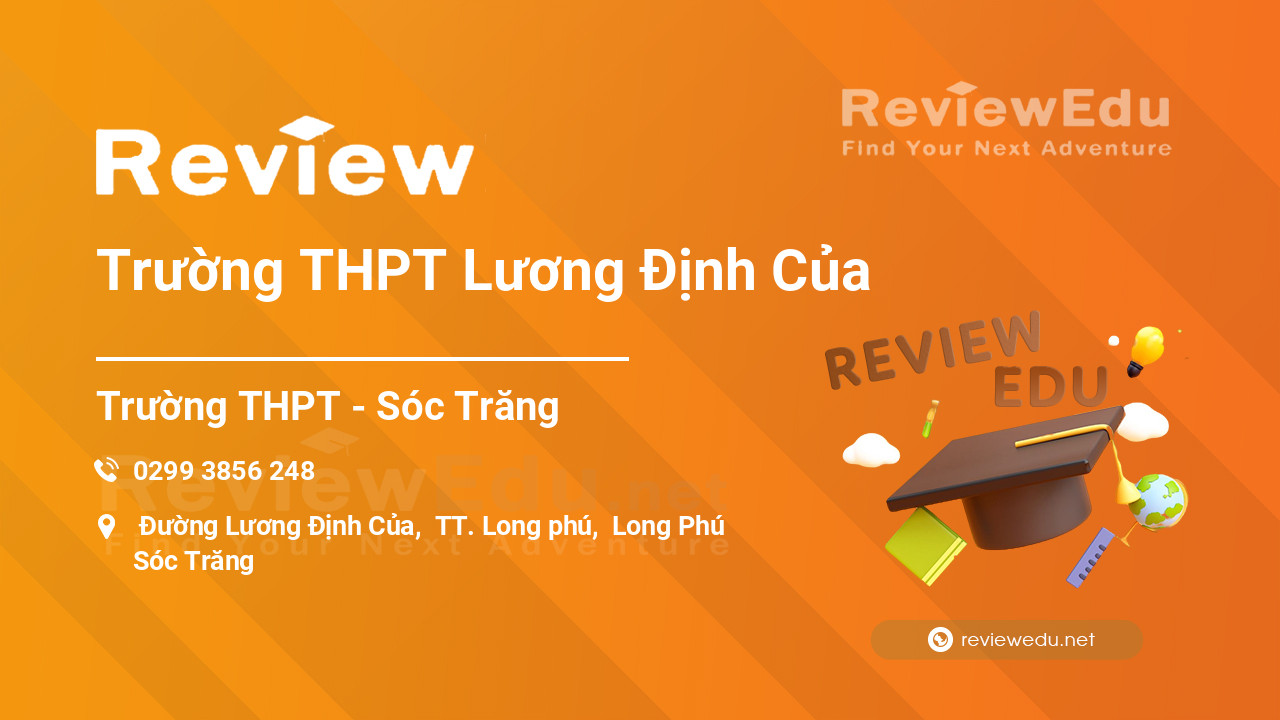 Review Trường THPT Lương Định Của