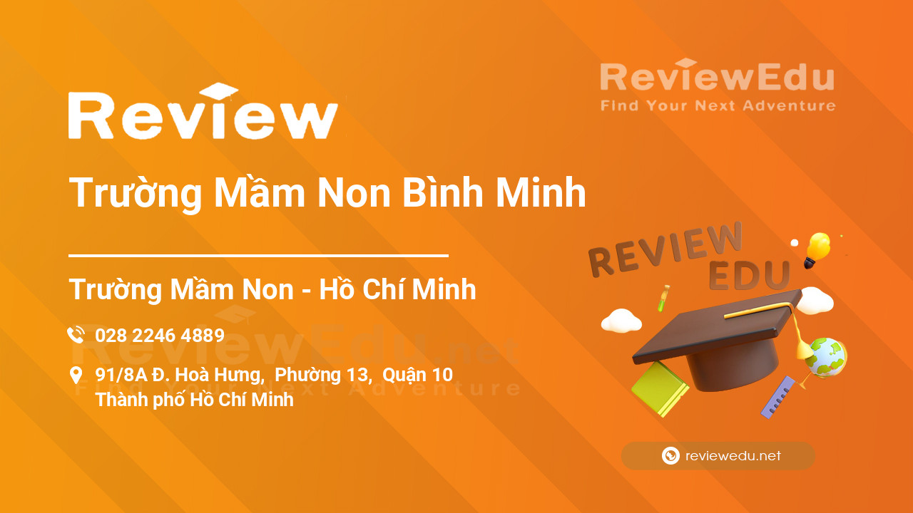 Review Trường Mầm Non Bình Minh