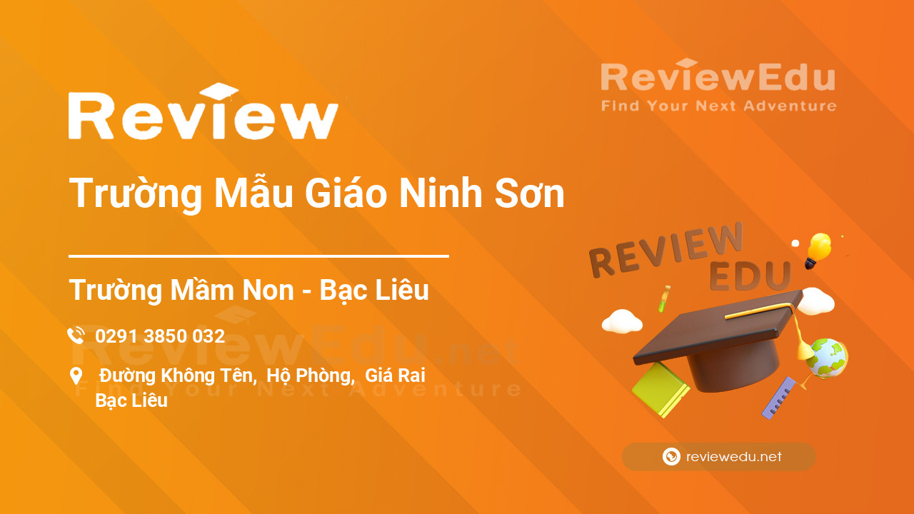Review Trường Mẫu Giáo Ninh Sơn