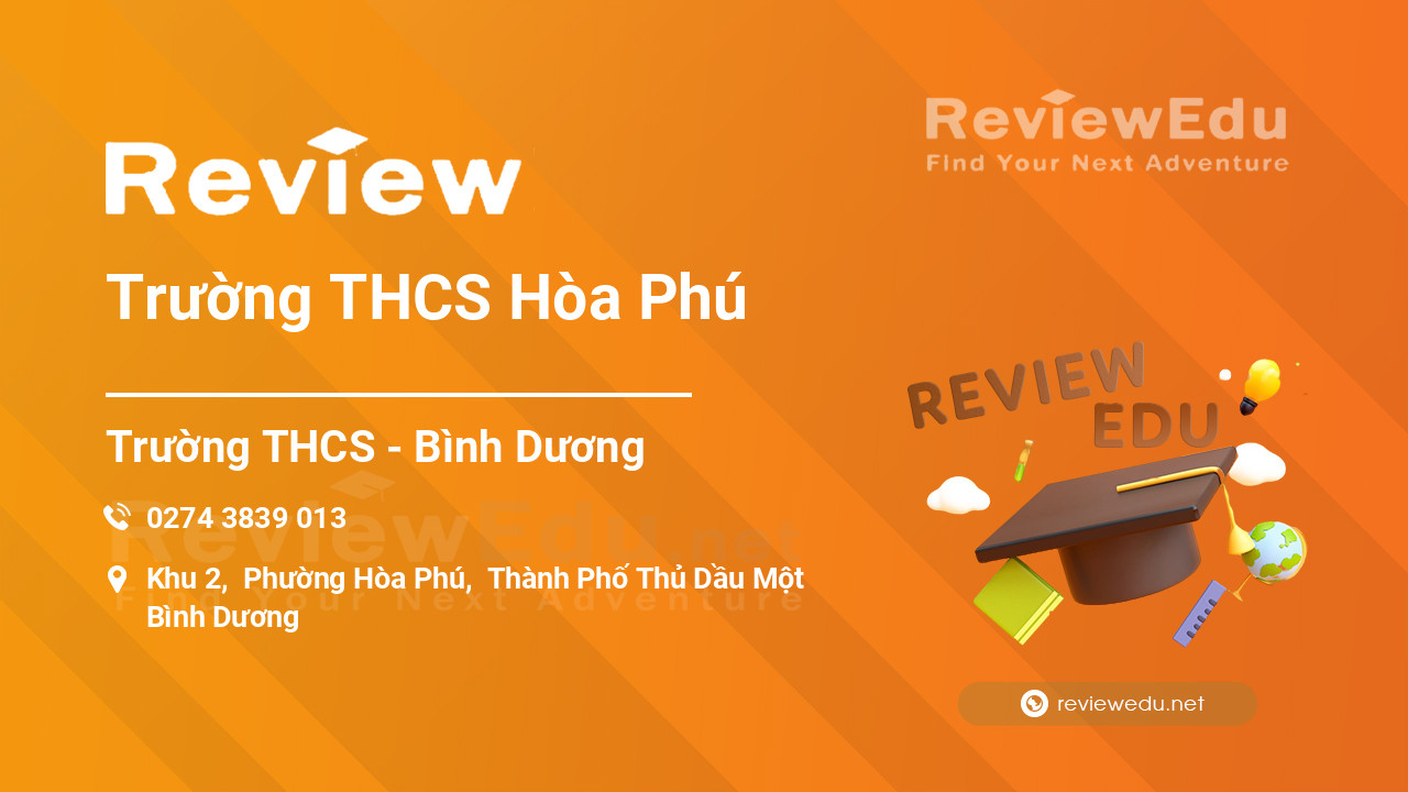 Review Trường THCS Hòa Phú