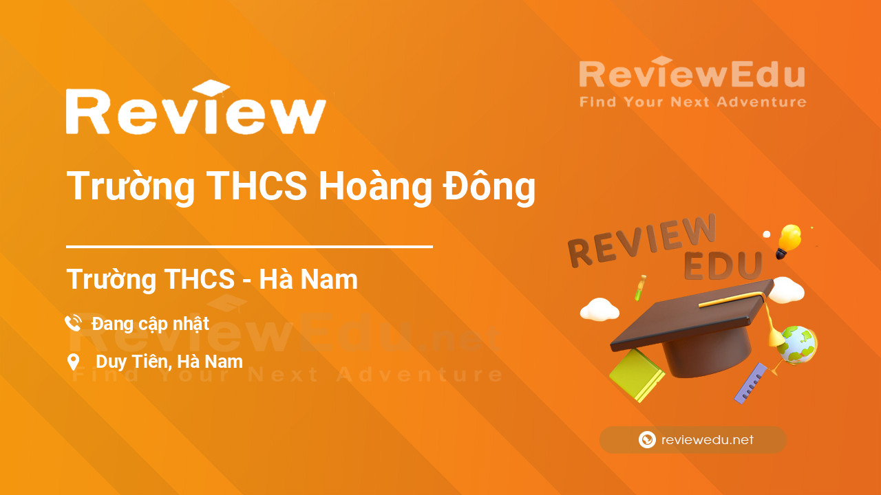 Review Trường THCS Hoàng Đông