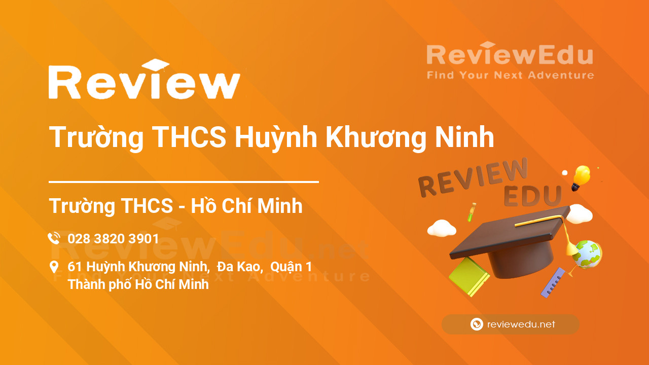 Review Trường THCS Huỳnh Khương Ninh