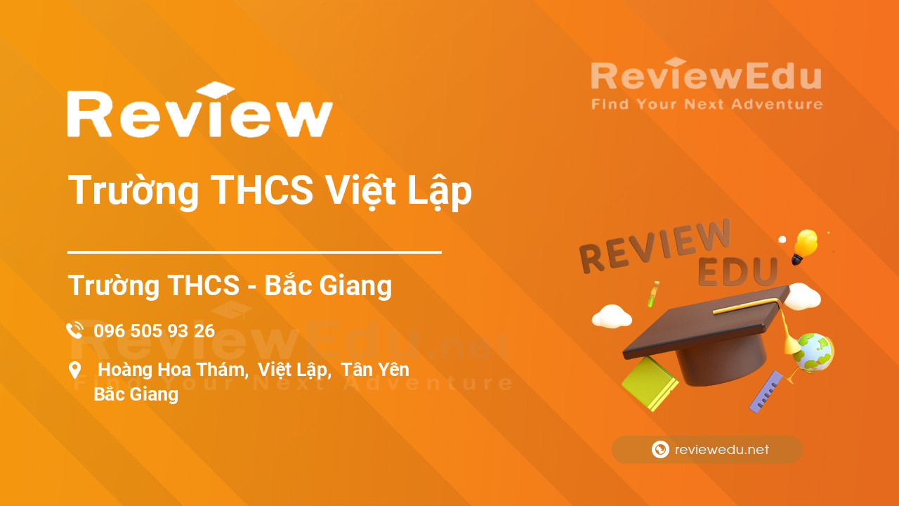 Review Trường THCS Việt Lập