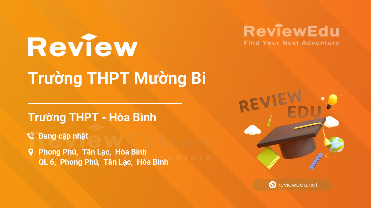 Review Trường THPT Mường Bi