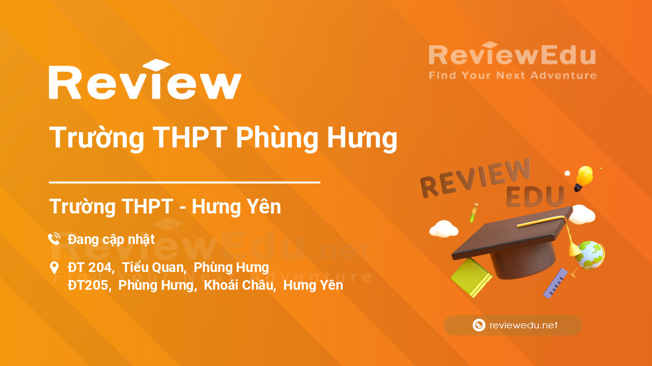 Review Trường THPT Phùng Hưng