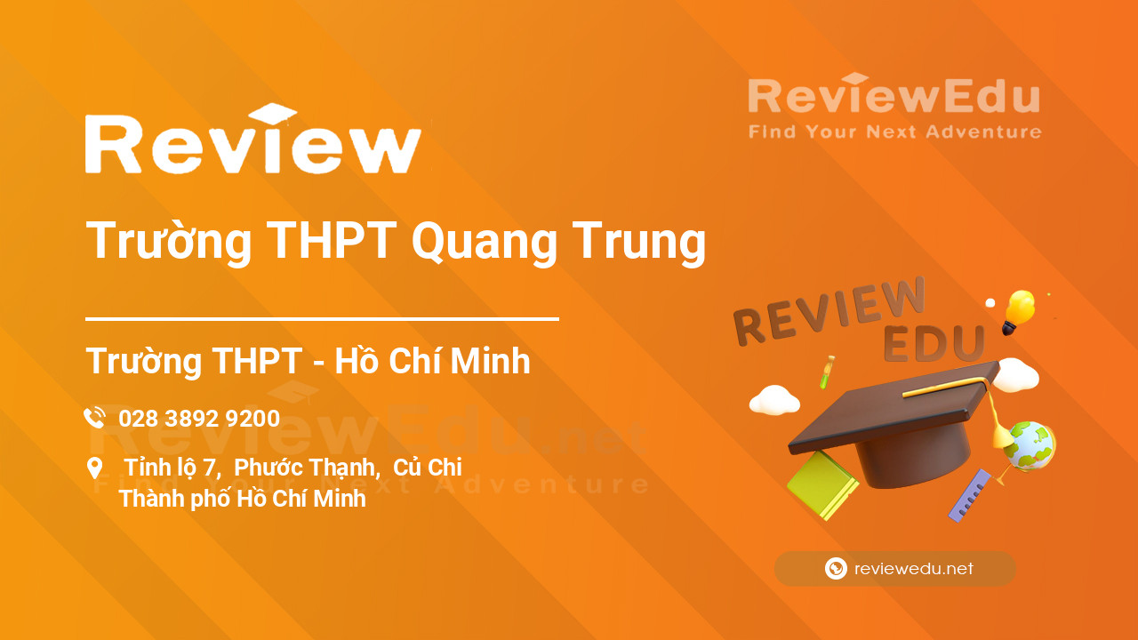 Review Trường THPT Quang Trung