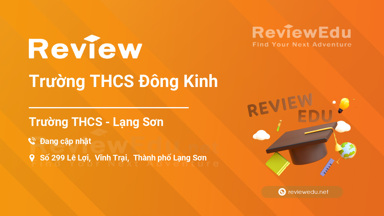 Review Trường THCS Đông Kinh