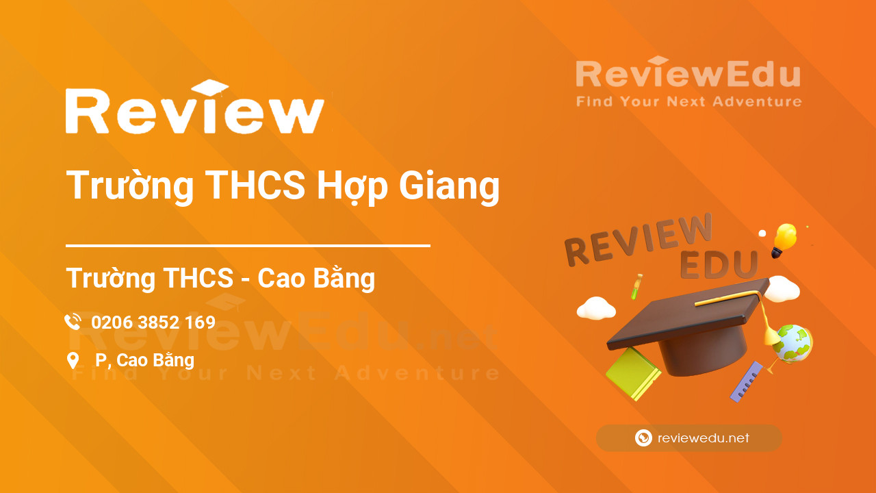 Review Trường THCS Hợp Giang